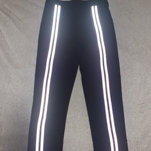 Reflective FashionNova Zippered Leggings